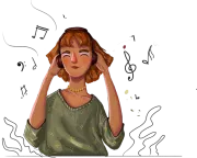 Illustration of libra zodiac sign character